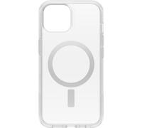 OtterBox Coque Transparente Symmetry Series pour iPhone 15, iPhone 14 et iPhone 13 (Transparent), se clipse sur MagSafe, Ultra élégante, Bords surélevés pour protéger l'appareil Photo et l'écran