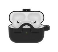 OtterBox Coque Soft Touch pour AirPods Pro (1e/2e gen & Pro 2) – Antichoc, Ultra‑mince, Noir