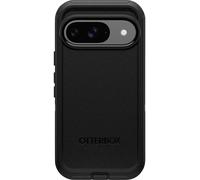 Otterbox Defender Coque arrière Google Pixel 9, Pixel 9 Pro noir avec pied, fonction socle, résistant aux chocs 77-95590