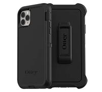 OtterBox Defender Coque pour iPhone 11 Pro Max, Antichoc, Anti-Chute, Ultra-Robuste, Coque de Protection, supporte 4X Plus de Chutes Que la Norme Militaire, Noir, Livré sans Emballage