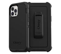 Otterbox Defender Coque pour iPhone 12/iPhone 12 Pro, Antichoc, Anti-Chute, Ultra-Robuste, Coque de Protection, supporte 4X Plus de Chutes Que la Norme Militaire, Noir, Livré sans Emballage