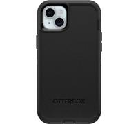 Otterbox Defender Coque pour iPhone 15 Plus/iPhone 14 Plus, Antichoc, Anti-Chute, Ultra-Robuste, Coque de Protection, supporte 5X Plus de Chutes Que la Norme Militaire, Noir, Livré sans Emballage
