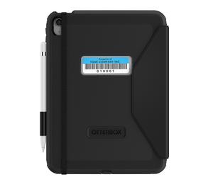 OtterBox Defender EDU Folio Series pour Apple iPad (A16/10th gen), noir - produits livrés sans emballage, Folio, Apple, iPad (A16/10th gen), 27,9 cm (
