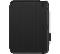 OtterBox Coque Defender Folio pour iPad 10,9" (10e gen 2022), Protection Folio Antichoc et Ultra-Robuste avec Protecteur d'écran intégré, 2X testé Selon la Norme Militaire, Noir, Livré sans Emballage