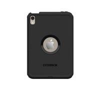 Otterbox Coque Defender pour iPad Mini 8,3" 7e gen 2024 (A17 Pro) / 6e gen 2021, Ultra-Robuste avec Protection d'écran intégrée, 2X testé Selon la Norme Militaire, Noir, Livré sans Emballage