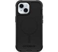 OtterBox Defender Series - Coque de protection pour téléphone portable - compatibilité avec MagSafe - silicone - noir - pour Apple iPhone 13, 14, 15 G