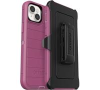 OtterBox Defender Series Coque pour iPhone 14 Plus Morning Sky Rose, emballage non commercial - Téléphone Apple, pare-chocs d'écran surélevé, compatible avec le chargement sans fil MagSafe
