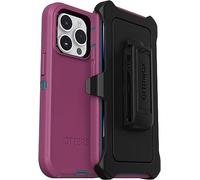 OtterBox Defender Series Coque pour iPhone 14 Pro Morning Sky Rose, emballage non commercial - Téléphone Apple, pare-chocs d'écran surélevé, compatible avec le chargement sans fil MagSafe