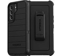OtterBox Defender Series Coque pour Samsung Galaxy S22 (Uniquement) - Clip Holster Inclus - Protection de défense microbien - Emballage Non Commercial - Noir