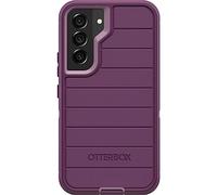 OtterBox Defender Series Coque pour Samsung Galaxy S22 (Uniquement) - Coque Uniquement - Protection de défense microbienne - Emballage Non Commercial - Violet Joyeux