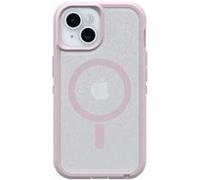 OtterBox Defender Series XT Clear - Coque de protection pour téléphone portable - avec des aimants - compatibilité avec MagSafe - élastomère thermoplastique (TPE) - gel de montagne (clair / rose) - po