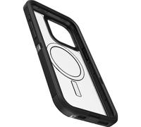 Otterbox Defender XT MagSafe Coque pour iPhone 15 Pro Max, Transparent/Noir | Antichoc, anti-chute, robuste, supporte 5x plus de chutes que la norme militaire, Livré Sans Emballage