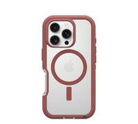 Otterbox Defender XT MagSafe Coque pour iPhone 16 Pro, Transparent/Marron | Antichoc, anti-chute, robuste, supporte 7x plus de chutes que la norme militaire