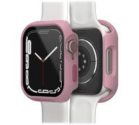 Bumper OtterBox Eclipse avec Protecteur d'écran intégré pour Apple Watch Series 9/8/7-45mm, Verre trempé, Antichoc, Anti-Chute, Coque de Protection, élégant pour Apple Watch, Rose