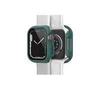 Bumper OtterBox Eclipse avec Protecteur d'écran intégré pour Apple Watch Series 9/8/7-41mm, Verre trempé, Antichoc, Anti-Chute, Coque de Protection, élégant pour Apple Watch, Vert Clair