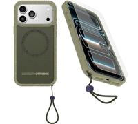 OtterBox Ensemble pour iPhone 17 Pro Max (uniquement) : coque de téléphone Sole Series et protecteur d'écran - Fair Play (vert) - s'enclenche sur MagSafe - Robuste et durable