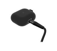 OtterBox - Etui pour écouteurs sans fil - toucher doux - polycarbonate, caoutchouc synthétique - Taffy noir - pour Apple AirPods (3ème génération)