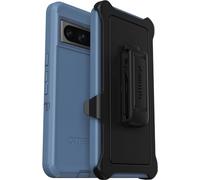OtterBox Étui pour Google Pixel 8 Pro Defender Series - Jean bleu bébé, robuste et durable, avec protection des ports, comprend une béquille à clip (unité unique livrée dans un sac en plastique, idéal