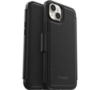 OtterBox Folio pour iPhone 14 Plus pour MagSafe, noir | Toucher doux, 3 emplacements pour espèces/cartes de crédit, fixation magnétique, MagSafe, Compatible iPhone, étui non inclus
