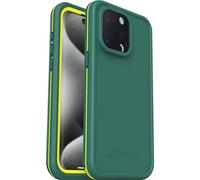 OtterBox Fre Coque pour iPhone 15 Pro Max pour MagSafe, étanche (IP68),protection avec protecteur d'écran intégré, fabriqué de manière durable, supporte 5 x plus de chutes que la norme militaire, Vert
