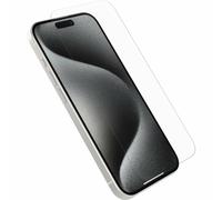 OtterBox Protecteur d'écran Glass pour iPhone 15 Pro – Verre trempé résistant aux rayures et chutes