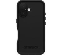 OtterBox iPhone 16 FRĒ Series Waterproof Case with MagSafe (Designed by LifeProof) - Black, Waterproof, 60% Recycled Plastic, Sleek and Stylish