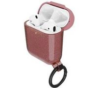 OtterBox Ispra Series - Étui pour écouteurs sans fil - polycarbonate, alliage de zinc, élastomère thermoplastique (TPE) - rose infinity - pour Apple AirPods (1ère génération, 2e génération)