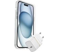 OtterBox KIT iPhone 15 Plus Symmetry Clear MagSafe,Glass,Wall