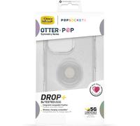 OtterBox Otter+Pop Coque pour iPhone 13 Pro, Antichoc, anti-chute, coque de protection avec PopSockets PopGrip, supporte 3 x plus de chutes que la norme militaire, transparent Apple iPhone 13 Pro
