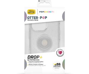 OtterBox Otter+Pop Coque pour iPhone 13 Pro, Antichoc, anti-chute, coque de protection avec PopSockets PopGrip, supporte 3 x plus de chutes que la norme militaire, transparent Apple (brand) iPhone 13 
