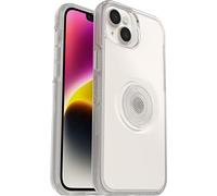 Otterbox Otter+Pop Coque pour iPhone 14 Plus, Antichoc, Anti-Chute, Coque de Protection avec PopSockets PopGrip, supporte 3 x Plus de Chutes Que la Norme Militaire, Transparent