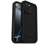 Otterbox Coque Frē Series MagSafe pour iPhone 16 Pro Max, étanche (IP68), résistant aux Chocs, avec Protecteur d'écran intégré, supporte 5 x Plus de Chutes Que la Norme Militaire, Noir