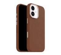 OtterBox Coque Symmetry Series Cactus Leather MagSafe iPhone 17 – Antichoc, protection fine – Marron