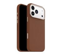 OtterBox - Coque Série Symmetry iPhone 17 Pro Max Cuir de cactus MagSafe Marron Desert Sadle