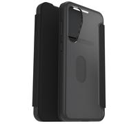 Otterbox Coque React Series Folio pour Samsung Galaxy S25+, Antichoc, Anti-Chute, avec Emplacement pour Carte, testé Selon Les Normes Militaires, Transparent/Noir