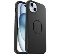 Otterbox OtterGrip Symmetry Coque pour iPhone 15 Plus/iPhone 14 Plus avec MagSafe, résistante aux Chocs et aux Chutes, avec Grip intégré, testée 3X Normes MIL-STD 810G, Noir