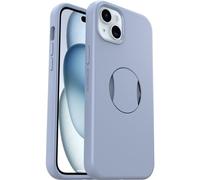 Otterbox OtterGrip Symmetry Coque pour iPhone 15 Plus/iPhone 14 Plus avec MagSafe, résistante aux Chocs et aux Chutes, avec Grip intégré, testée 3X Normes MIL-STD 810G, Bleu