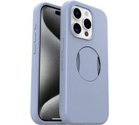 Otterbox OtterGrip Symmetry Coque pour iPhone 15 Pro avec MagSafe, résistante aux Chocs et aux Chutes, avec Grip intégré, testée 3X Normes MIL-STD 810G, Bleu