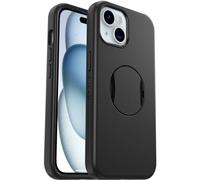 Otterbox OtterGrip Symmetry Coque pour iPhone 17e, 16e, 15, 14, 13 avec MagSafe, résistante aux Chocs et aux Chutes, avec Grip intégré, testée 3X Normes MIL-STD 810G, Noir