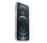 Otterbox Pack de Protection Contre Les Chutes pour iPhone 12 Pro Max; Symmetry Clear, supporte 3 x Plus de Chutes Que la Norme Militaire et Protecteur écran en Verre, Anti-Rayures, Transparent