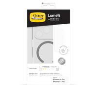 Otterbox Pack de Protection pour iPhone 18 Pro/17 Pro, Transparent | Coque Lumen Clear Series MagSafe, testé selon les normes militaires et protecteur écran Glass