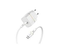 OtterBox Pack USB-C PD EU Chargeur mural 20W + cable USB-C vers Lightning renforcé, certifié MFi, Bundle Fast Charger pour iPhone