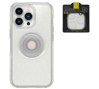 OtterBox + Pop Symmetry Clear Series Coque pour iPhone 13 Pro avec protecteur d'objectif d'appareil photo - Emballage non commercial - Stardust (transparent/pailleté)