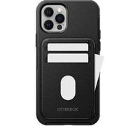 OtterBox - Portefeuille - compatibilité avec MagSafe - cuir synthétique, polycarbonate - noir ombré - pour Apple iPhone 12, 12 mini, 12 Pro, 12 Pro Max G