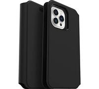 Otterbox pour Apple iPhone 13 Pro Max, Etui Folio Antichoc, Toucher Doux et Lisse, Série Strada Via, Noir