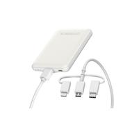 Batterie externe Otterbox Power Bank USB A & Micro usb + Cable MFI 3 connectiques 1M blanc