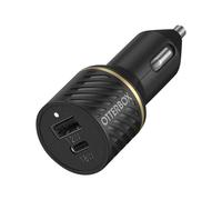 Otterbox Premium - Adaptateur D'alimentation Pour Voiture - Pd 3.0, Usb Bc 1.2 - 2 Connecteurs De Sortie (Usb, 24 Pin Usb-C) - Noir Scintillant