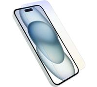Otterbox Premium Blue Light Glass Protecteur d'écran pour iPhone 15 Plus | Verre trempé, protection supérieure anti-rayures, résiste aux chutes jusqu'à 1,8 m, Livré Sans Emballage