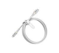 OtterBox Premium Cable USB C-Lightning 2M USB-PD, Cloud Sky White - Neuf
