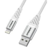 OtterBox Premium - Câble Lightning - USB mâle pour Lightning mâle - 1 m - blanc nuage